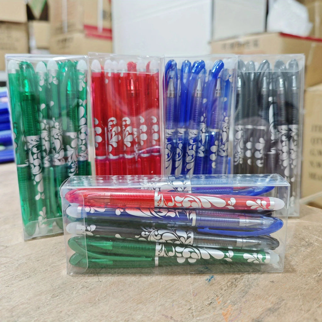 Lot Stylos Effaçables Multicolores