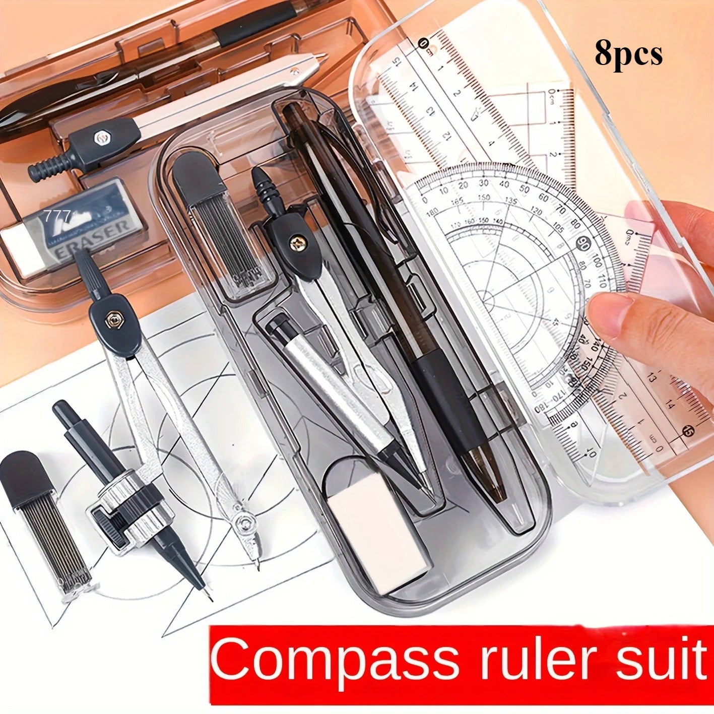 Coffret Géométrie 8pcs