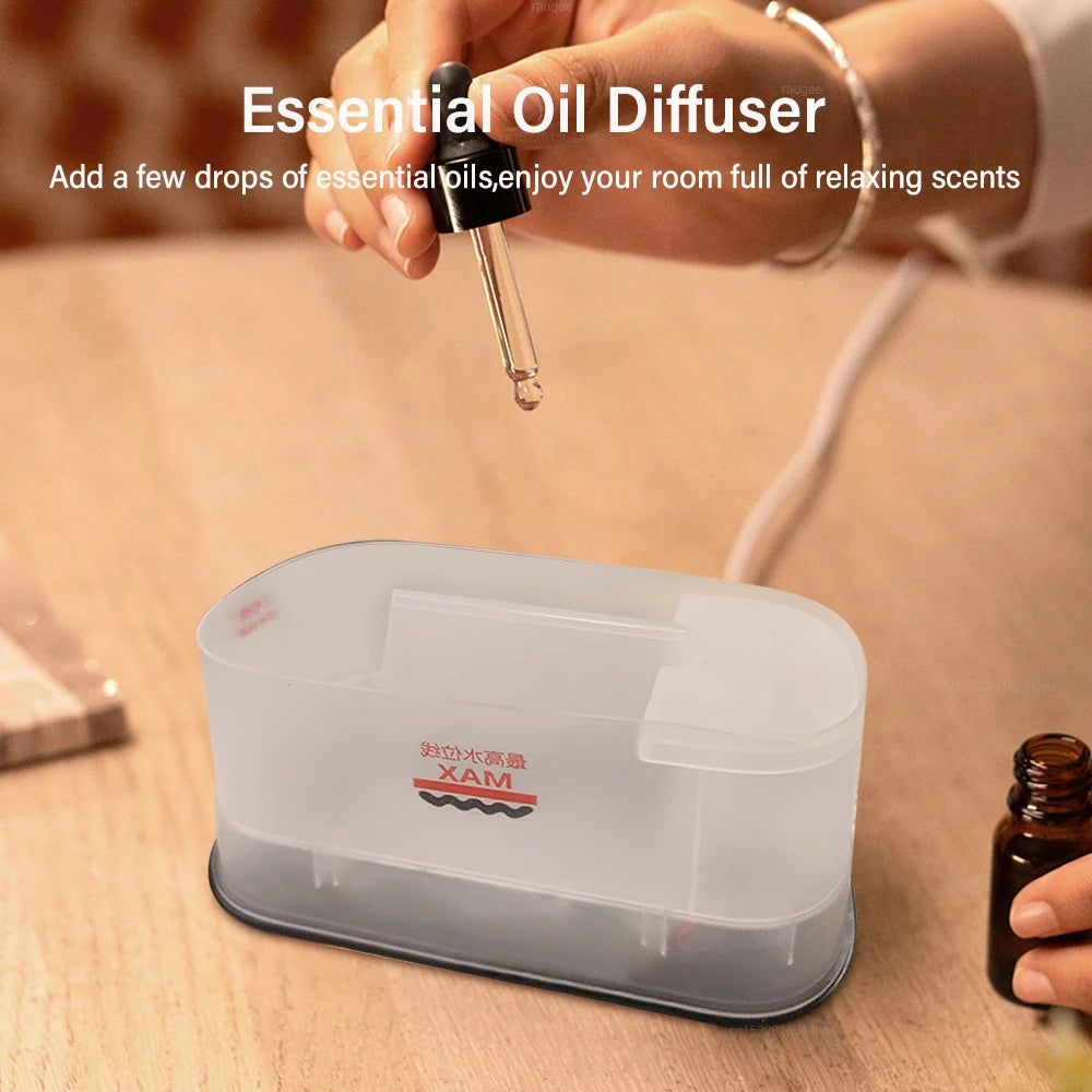 Humidificateur/diffuseur d'huile essentielle effet cheminée