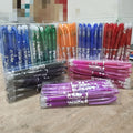 Lot Stylos Effaçables Multicolores