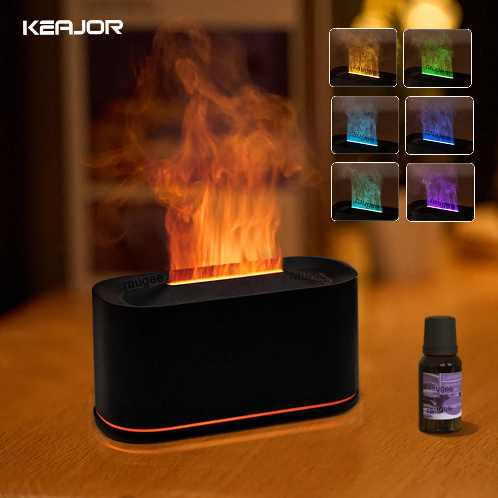 Pack Automne Cocooning - Diffuseur Cheminée + projecteur Galaxy + Bougie