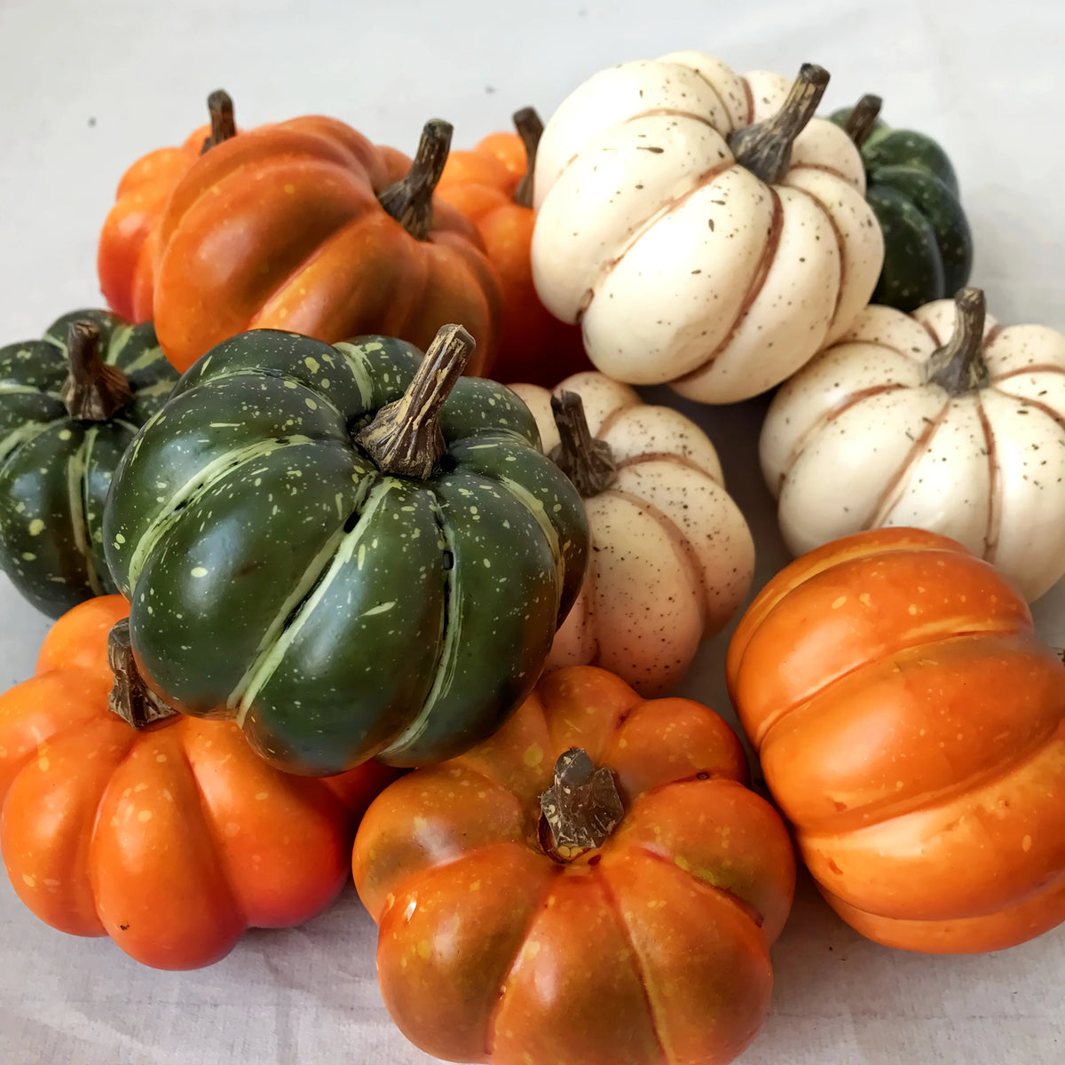 Pack Halloween Doux - Guirlandes Citrouilles + Mini Bougies + Couronne Erable - Edition Autone