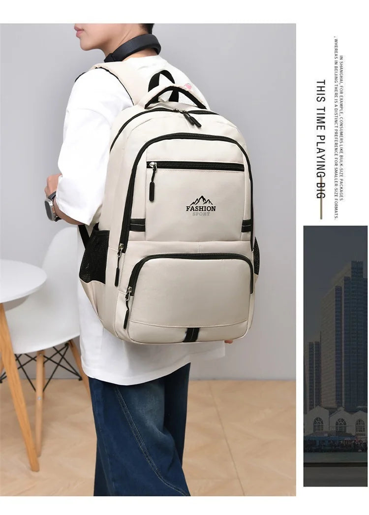Sac à dos pour collégien ou lycéen Grande capacité 15.6 pouces, imperméable
