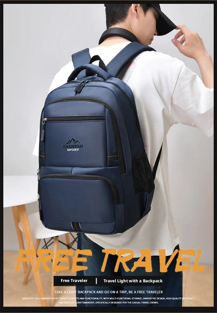 Sac à dos pour collégien ou lycéen Grande capacité 15.6 pouces, imperméable