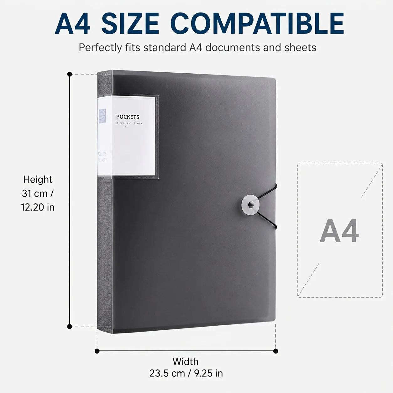 Porte-documents A4 Classeur 30/40/60/100 pages