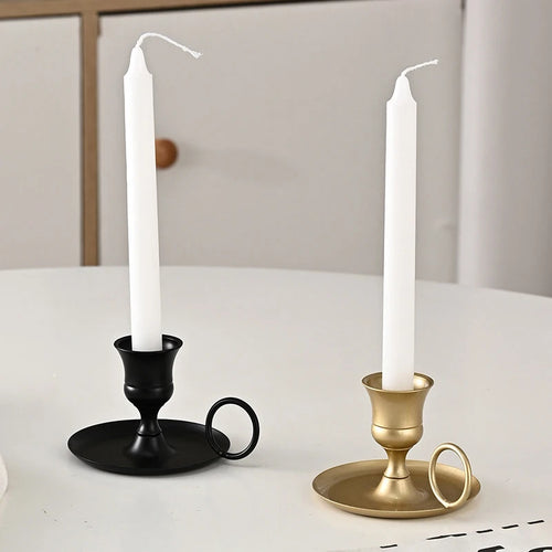 Bougeoir en métal/ Chandelier
