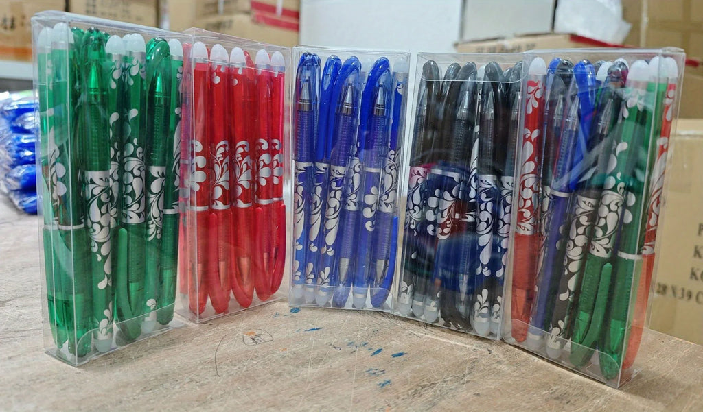 Lot Stylos Effaçables Multicolores