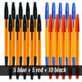 Lot de Stylos Bille 1.0mm Lot 20pcs
