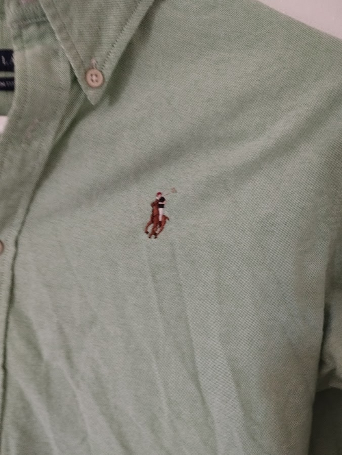 Chemise Ralph Lauren - détail logo polo