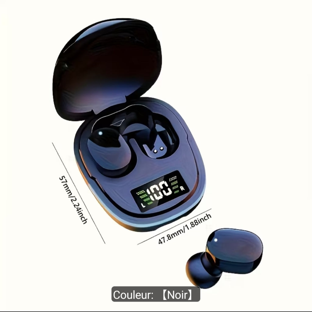 Écouteurs Intra-auriculaires Tactiles Bluetooth — Recharge Type-C, Vert